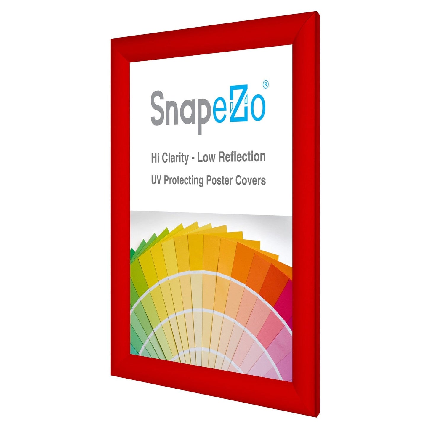 8x10 Red SnapeZo® Snap Frame - 1.2" Profile - Snap Frames Direct