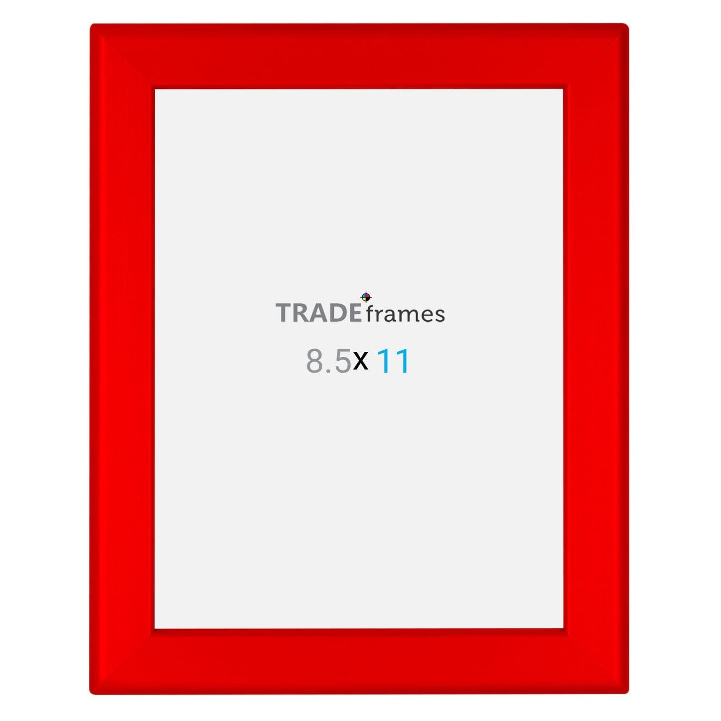 8.5x11 TRADEframe Red Snap Frame 8.5x11 - 1.25 inch profile - Snap Frames Direct