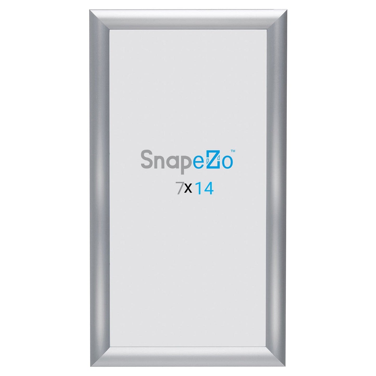 7x14 Silver SnapeZo® Snap Frame - 1" Profile - Snap Frames Direct