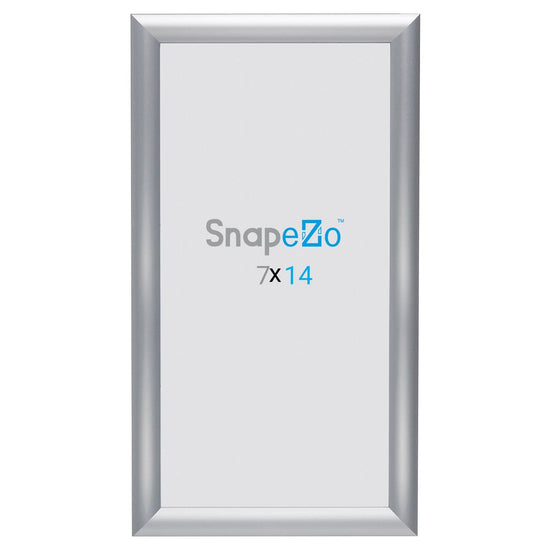 7x14 Silver SnapeZo® Snap Frame - 1" Profile - Snap Frames Direct