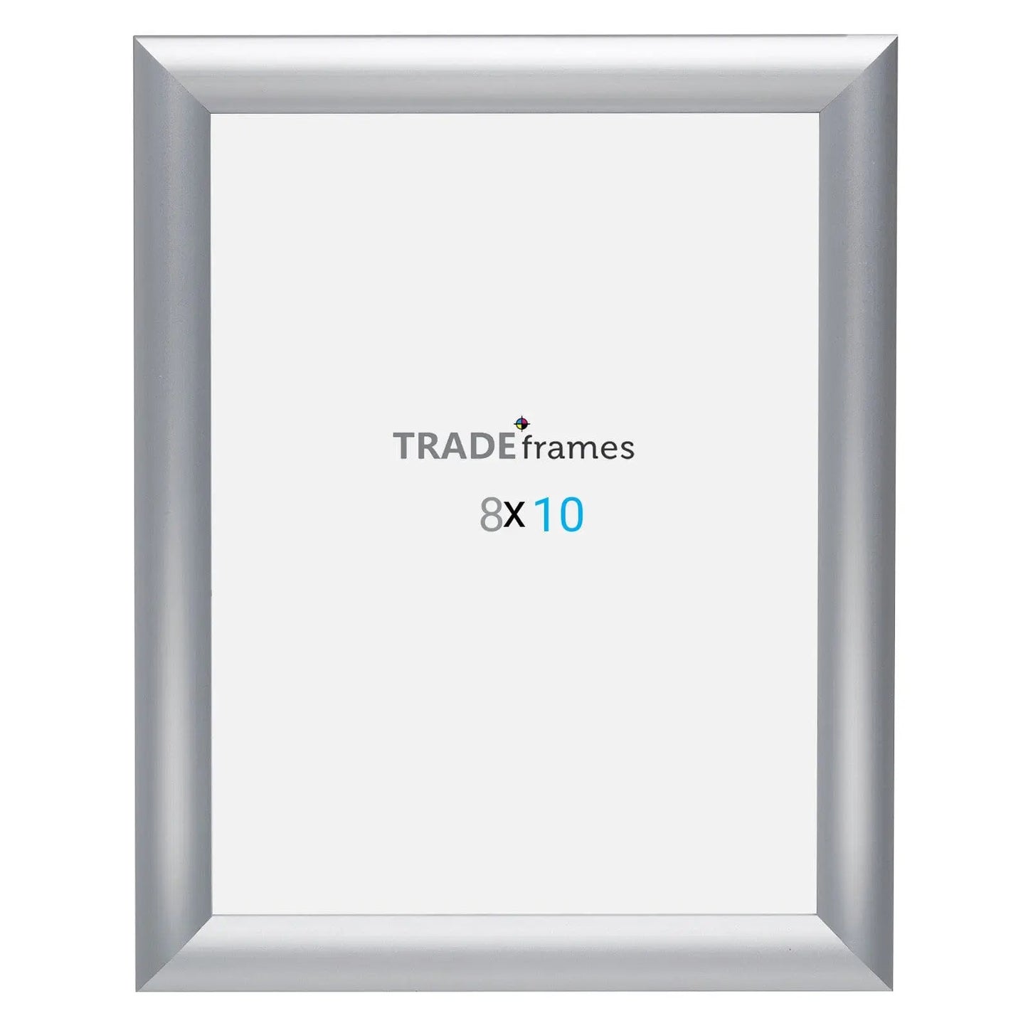 8x10 Silver Snap Frame - 1" Profile - Snap Frames Direct