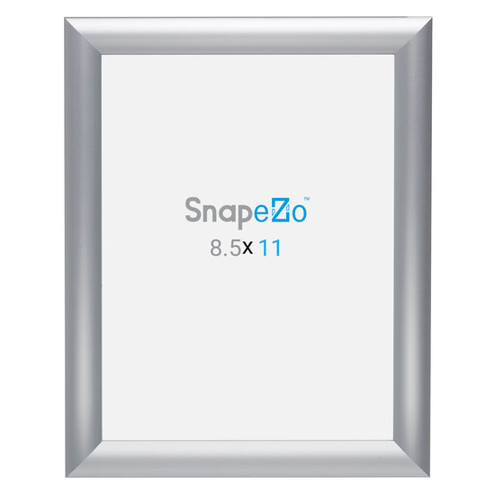 10 Case Pack of Silver 8.5x11 Certificate Frame - 1" Profile