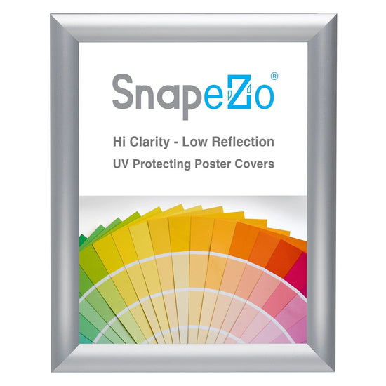 11x14 Silver SnapeZo® Snap Frame - 1" Profile - Snap Frames Direct