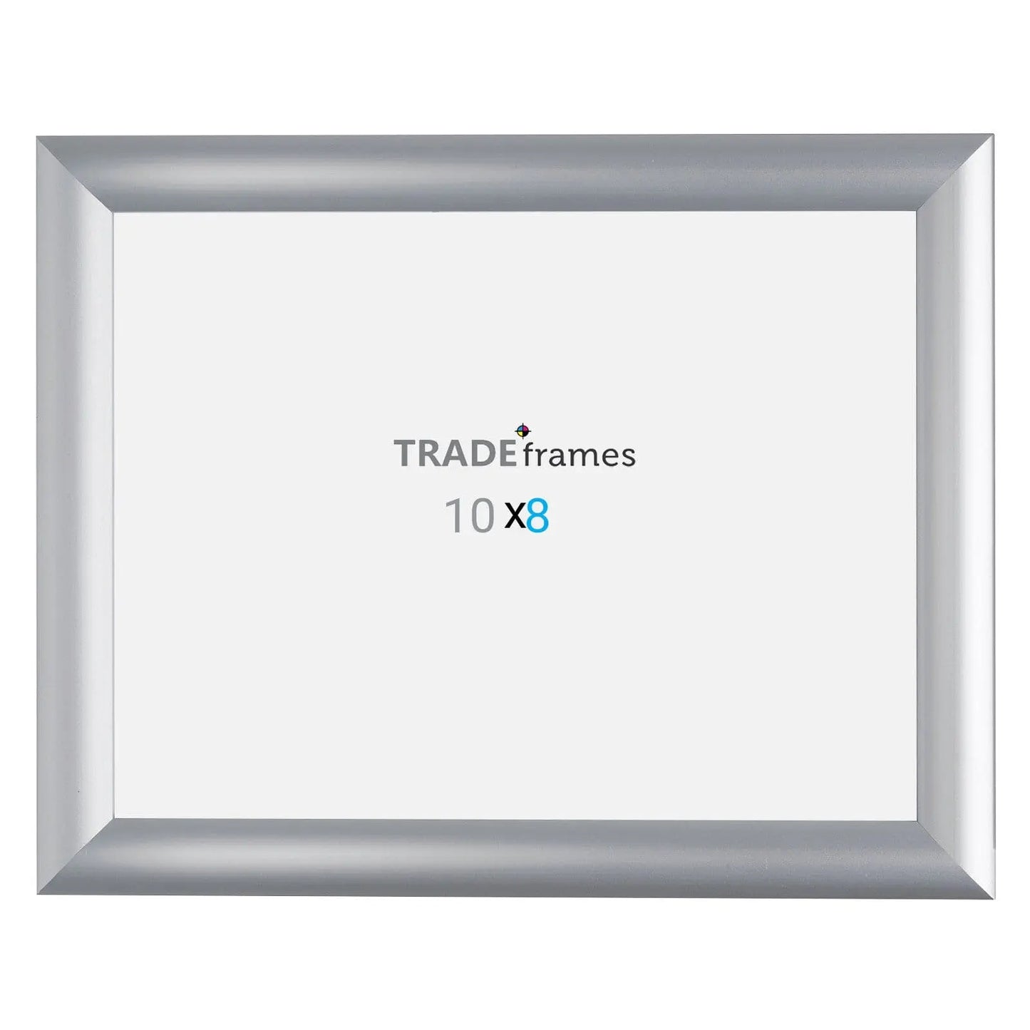 8x10 Silver Snap Frame - 1" Profile - Snap Frames Direct