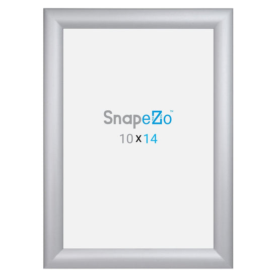 10x14 Silver SnapeZo® Snap Frame - 1.2" Profile - Snap Frames Direct