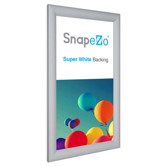 7x14 Silver SnapeZo® Snap Frame - 1.2" Profile - Snap Frames Direct