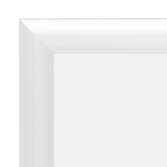 8x10 White SnapeZo® Snap Frame - 1" Profile - Snap Frames Direct