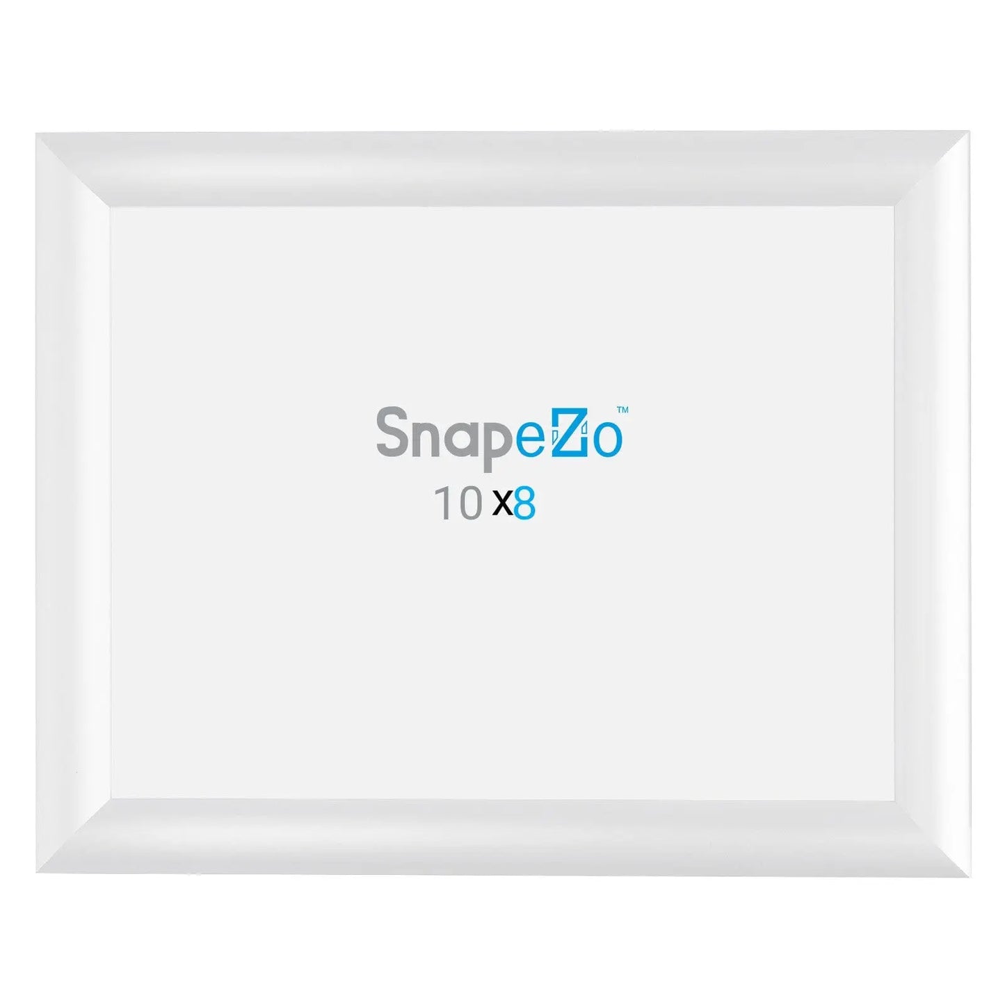 8x10 White SnapeZo® Snap Frame - 1" Profile - Snap Frames Direct