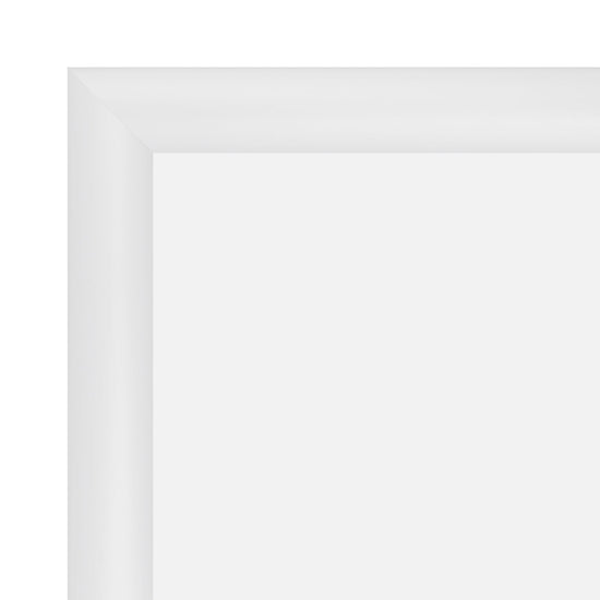 11x14 White SnapeZo® Snap Frame - 1.2" Profile - Snap Frames Direct