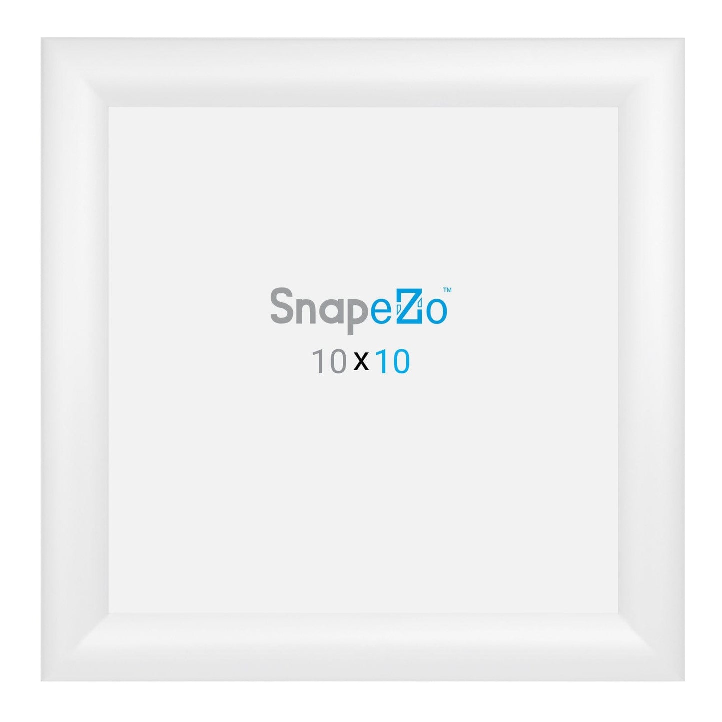 10x10 White SnapeZo® Snap Frame - 1.2" Profile - Snap Frames Direct