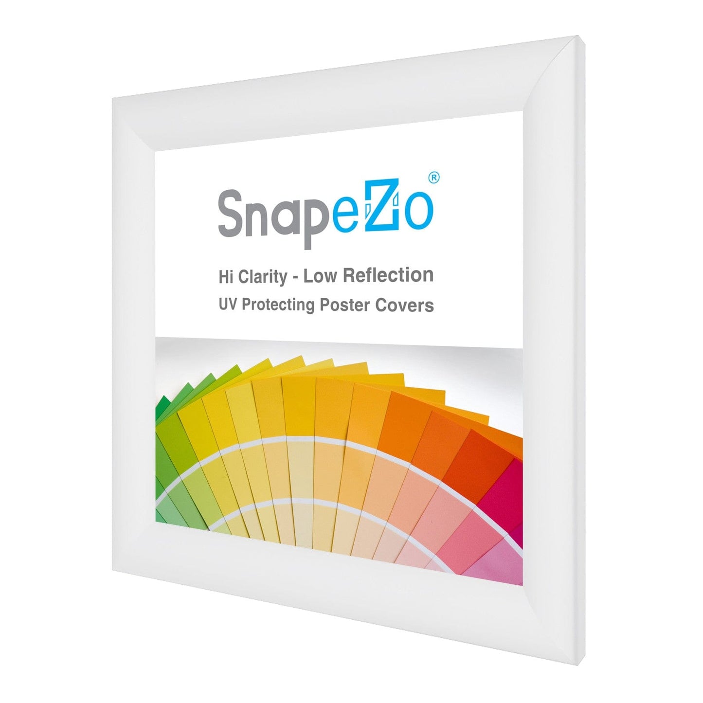 10x10 White SnapeZo® Snap Frame - 1.2" Profile - Snap Frames Direct
