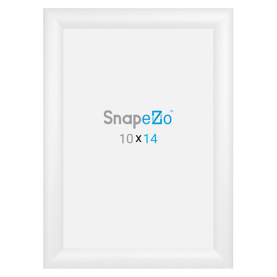 10x14 White SnapeZo® Snap Frame - 1.2" Profile - Snap Frames Direct