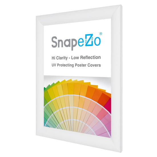 10x14 White SnapeZo® Snap Frame - 1.2" Profile - Snap Frames Direct