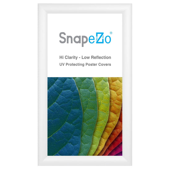 10x18 White SnapeZo® Snap Frame - 1.2" Profile - Snap Frames Direct