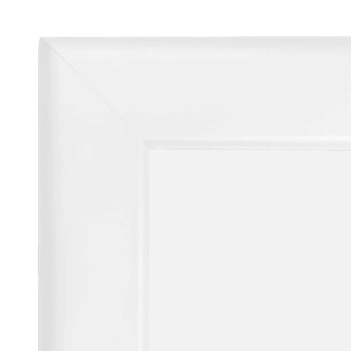 8.5x11 White SnapeZo® Snap Frame - 1.25" Profile - Snap Frames Direct