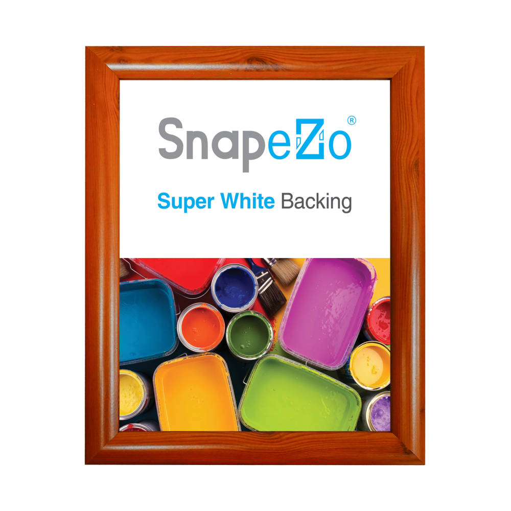5.83 x 8.27 inches ( A5 Size) Wood Effect Photo Frame 1 Inch Snapezo®