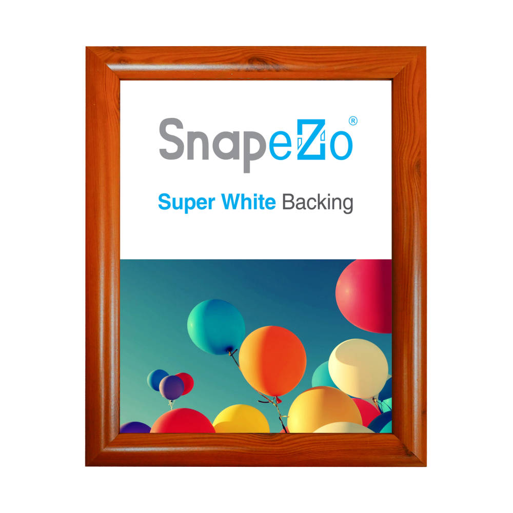 8x10 Wood Effect Photo Frame 1 Inch Snapezo®