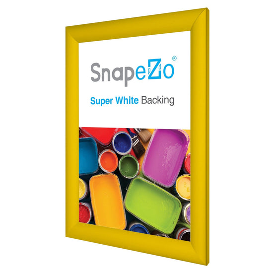 11x17 Yellow SnapeZo® Snap Frame - 1.2" Profile - Snap Frames Direct