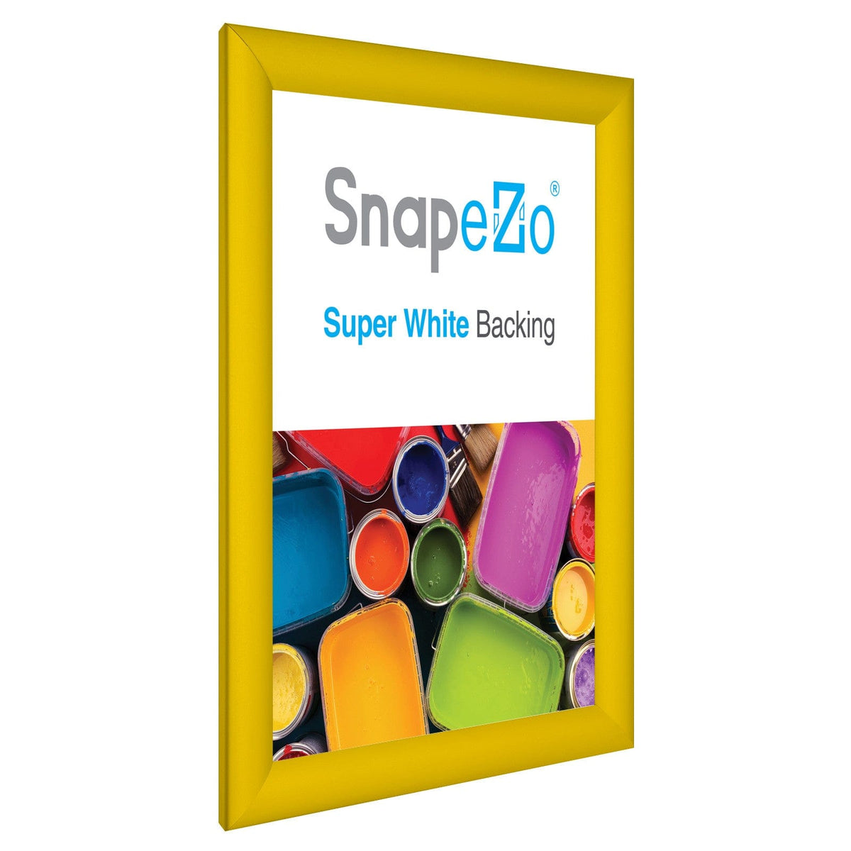 8.5x11 Yellow Snapezo® Snap Frame - 1.2
