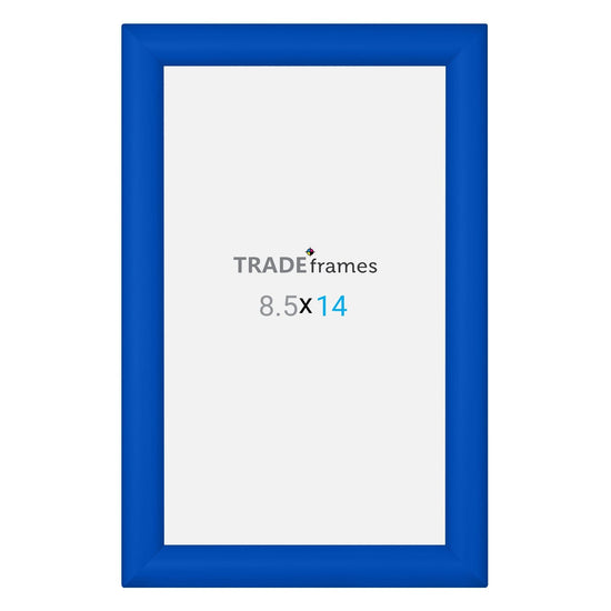 8.5x14 TRADEframe Blue Snap Frame 8.5x14 - 1.2 inch profile - Snap Frames Direct