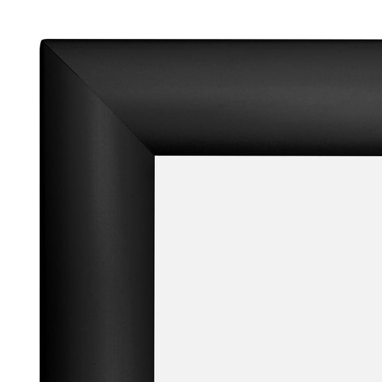 8.5x11 TRADEframe Black Snap Frame 8.5x14 - 1.2 inch profile - Snap Frames Direct