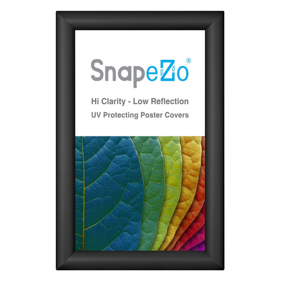 8.5x14 Black SnapeZo® Snap Frame - 1.2" Profile - Snap Frames Direct