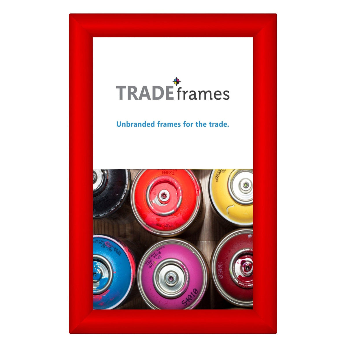8.5x14 Red Snap Frame 8.5x14 1.2 inch Profile Snap Frames Direct