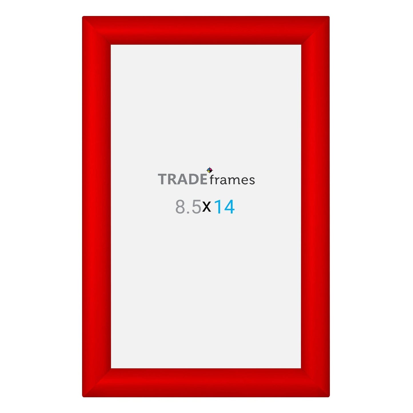 8.5x14 TRADEframe Red Snap Frame 8.5x14 - 1.2 inch profile - Snap Frames Direct