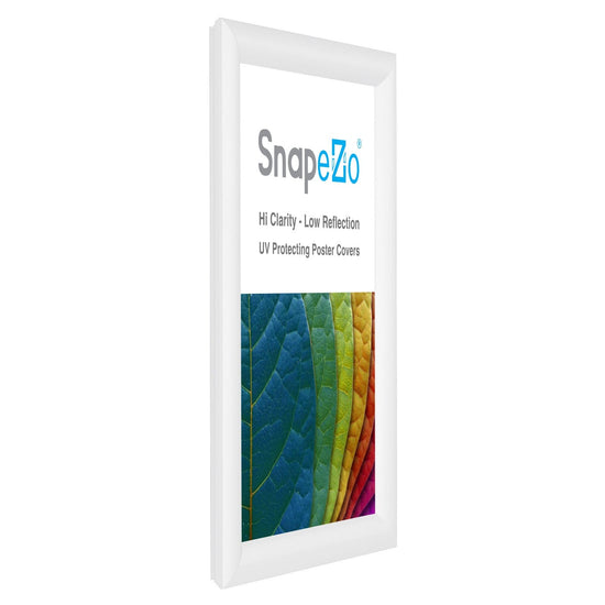 8.5x14 White SnapeZo® Snap Frame - 1.2" Profile - Snap Frames Direct