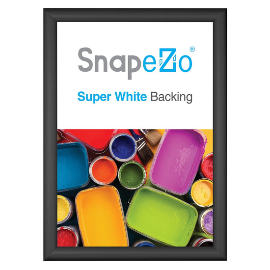 A3 (11.7 x 16.5 inches) Black SnapeZo® Snap Frame - 1" Profile - Snap Frames Direct