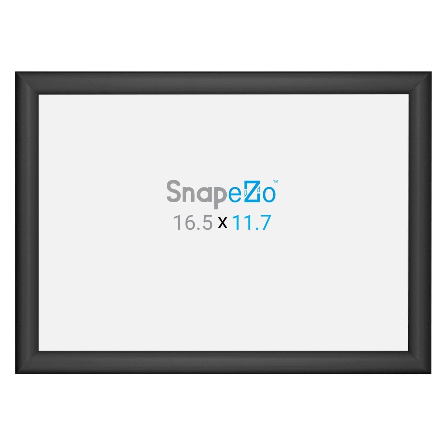 A3 (11.7 x 16.5 inches) Black SnapeZo® Snap Frame - 1" Profile - Snap Frames Direct