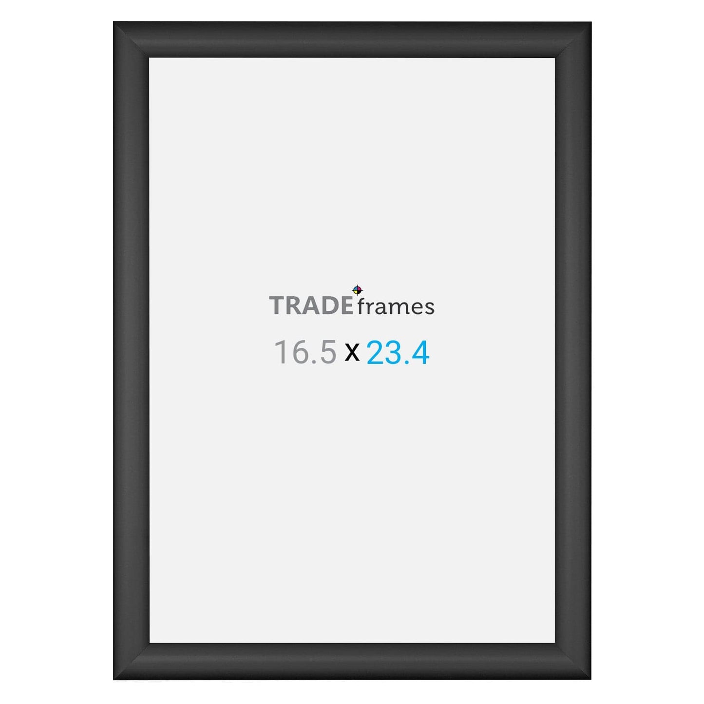 A2 (16.5 x 23.4 inches) Black Snap Frame - 1" Profile - Snap Frames Direct