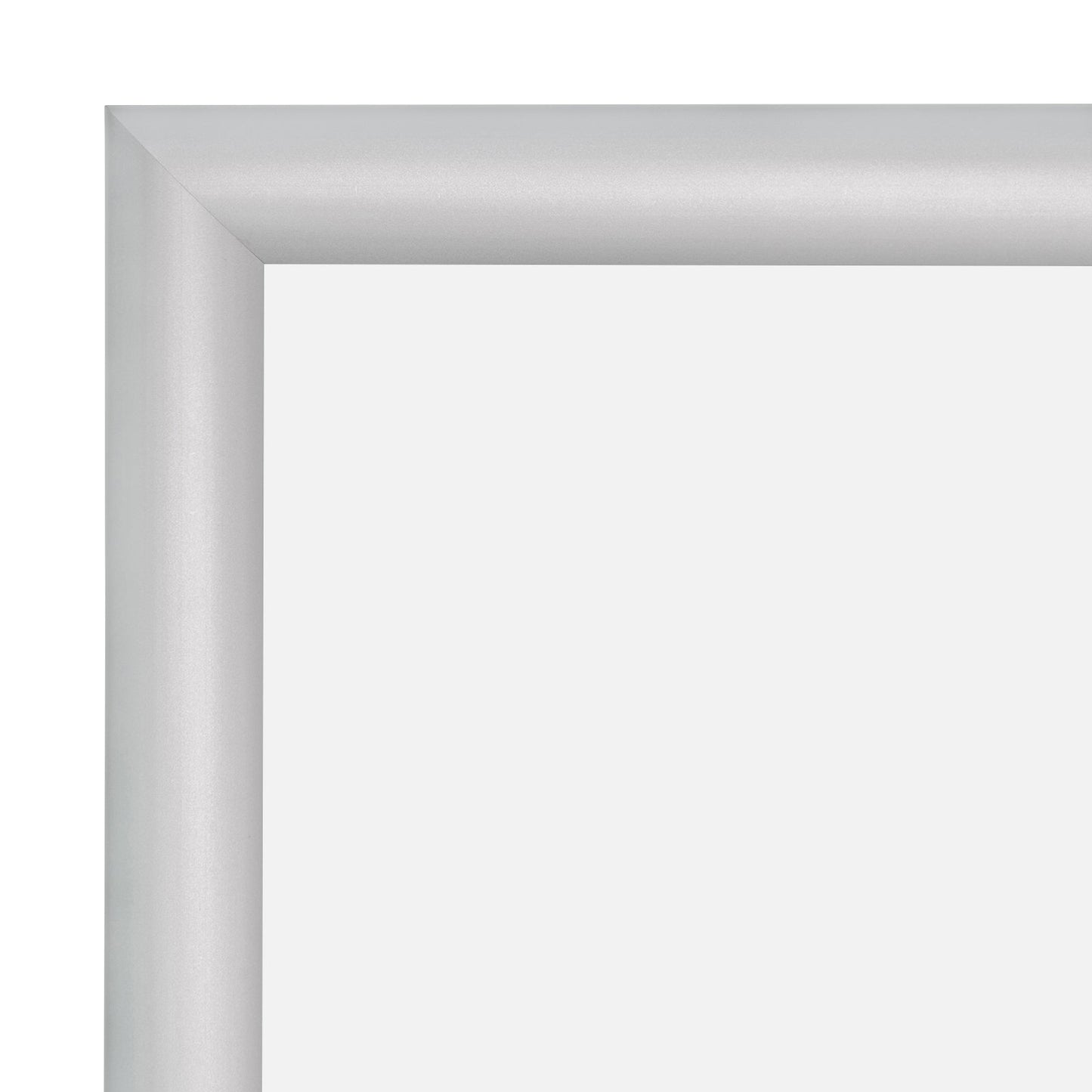 A2 (16.5 x 23.4 in) Silver SnapeZo® Poster Snap Frame 1" - Snap Frames Direct