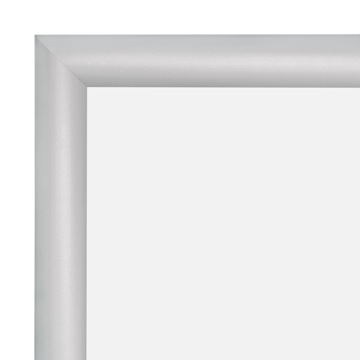 A2 (16.5 x 23.4 inches) Silver Snap Frame - 1" Profile - Snap Frames Direct