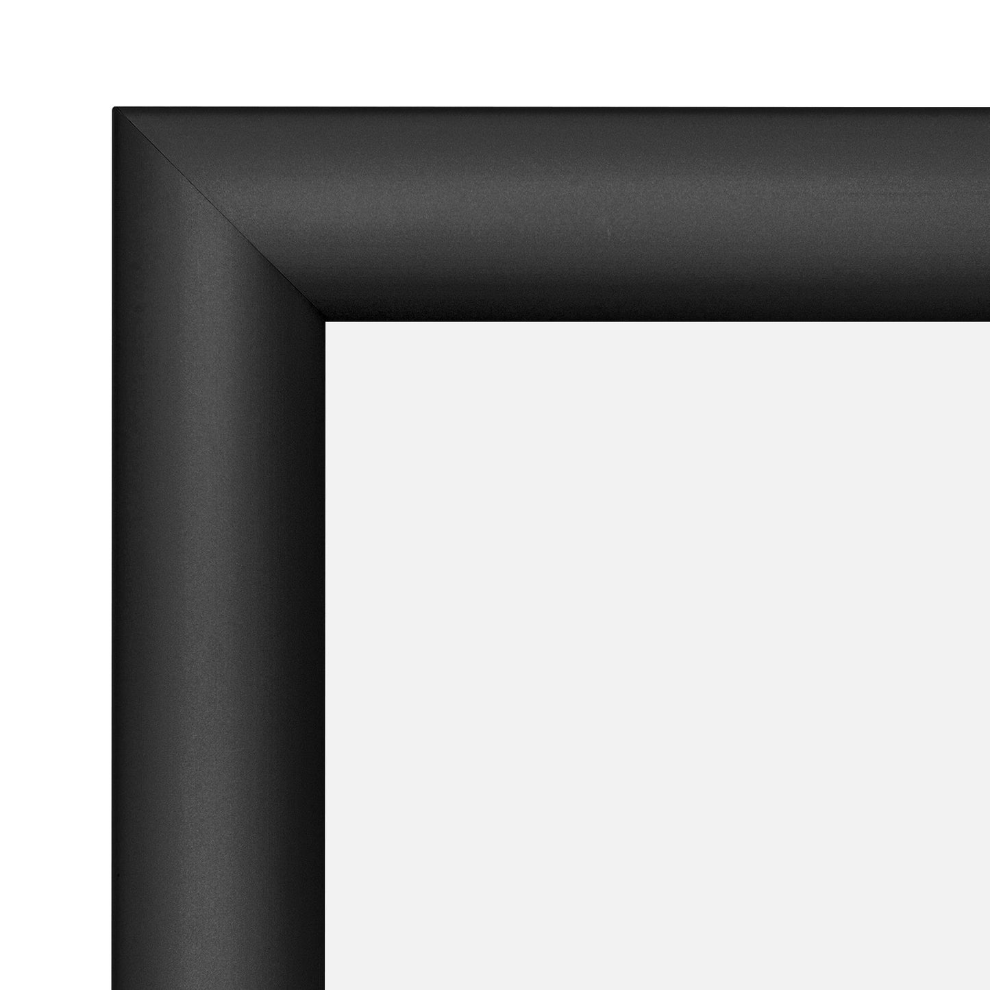 A4 Black SnapeZo® Poster Snap Frame 1" - Snap Frames Direct