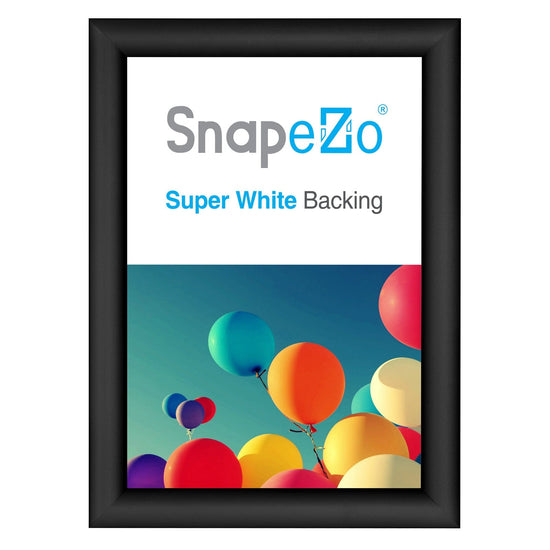 A5 Black SnapeZo® Poster Snap Frame 1" - Snap Frames Direct