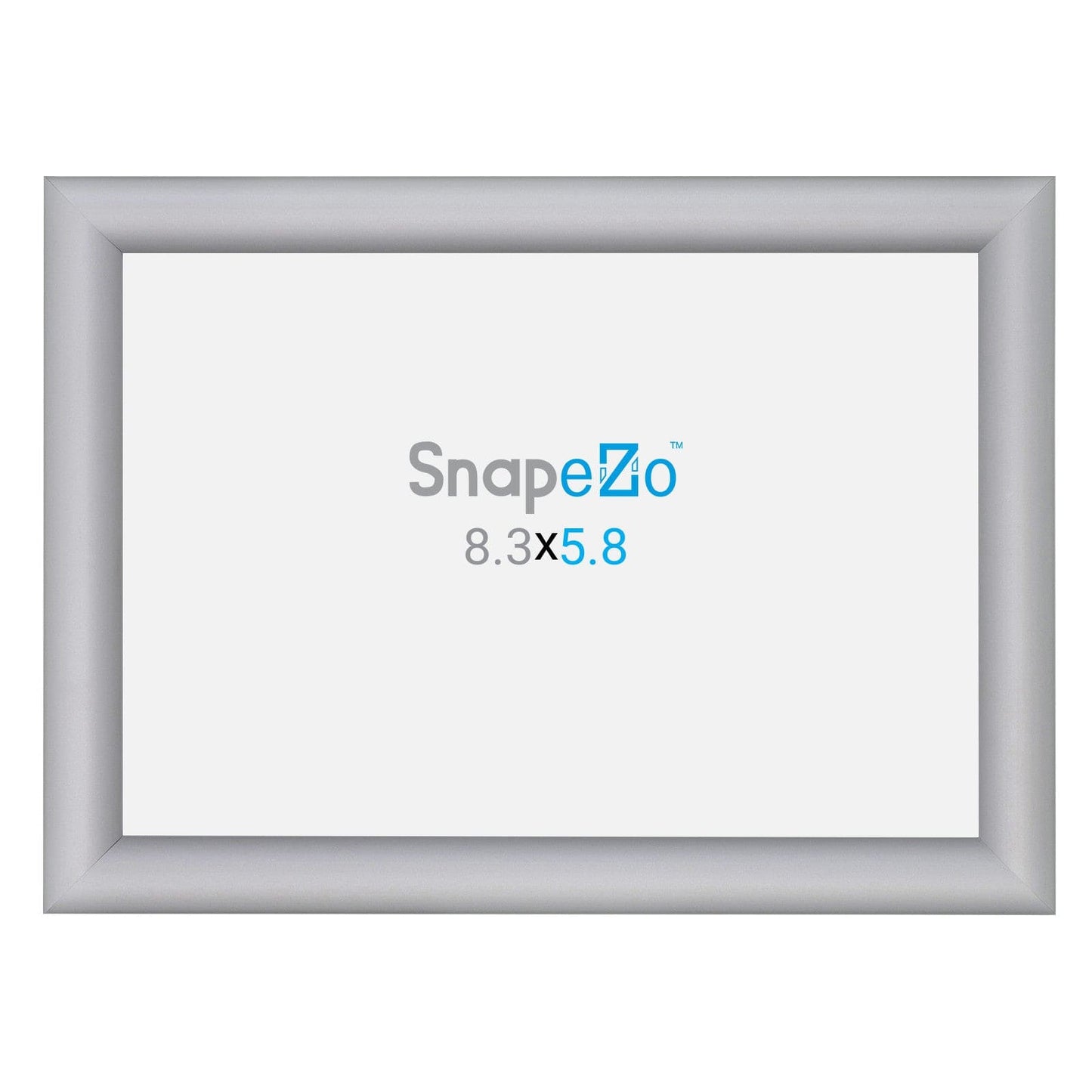 A5 Silver SnapeZo® Poster Snap Frame 1" - Snap Frames Direct