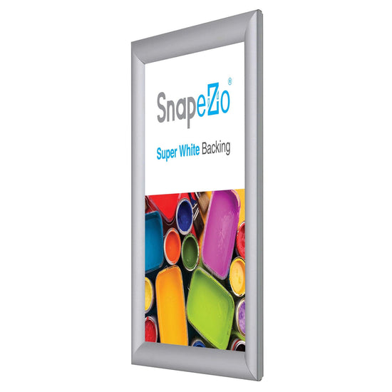 A5 Silver SnapeZo® Poster Snap Frame 1" - Snap Frames Direct