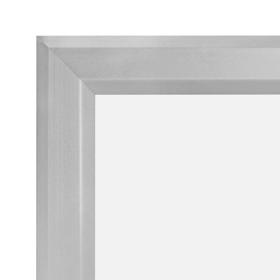 11x17 Silver SnapeZo® Snap Frame - 0.8" Profile - Snap Frames Direct