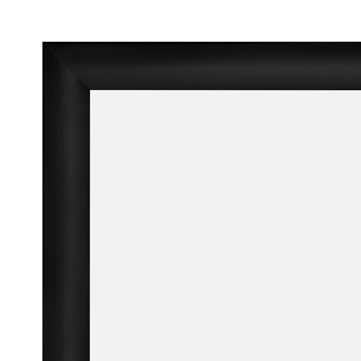 27x40 Black Snap Frame - 1.2" Profile - Snap Frames Direct