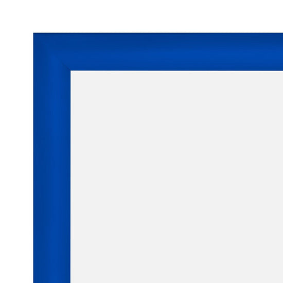 12x36  TRADEframe Blue Snap Frame 12x36 - 1.2 inch profile - Snap Frames Direct