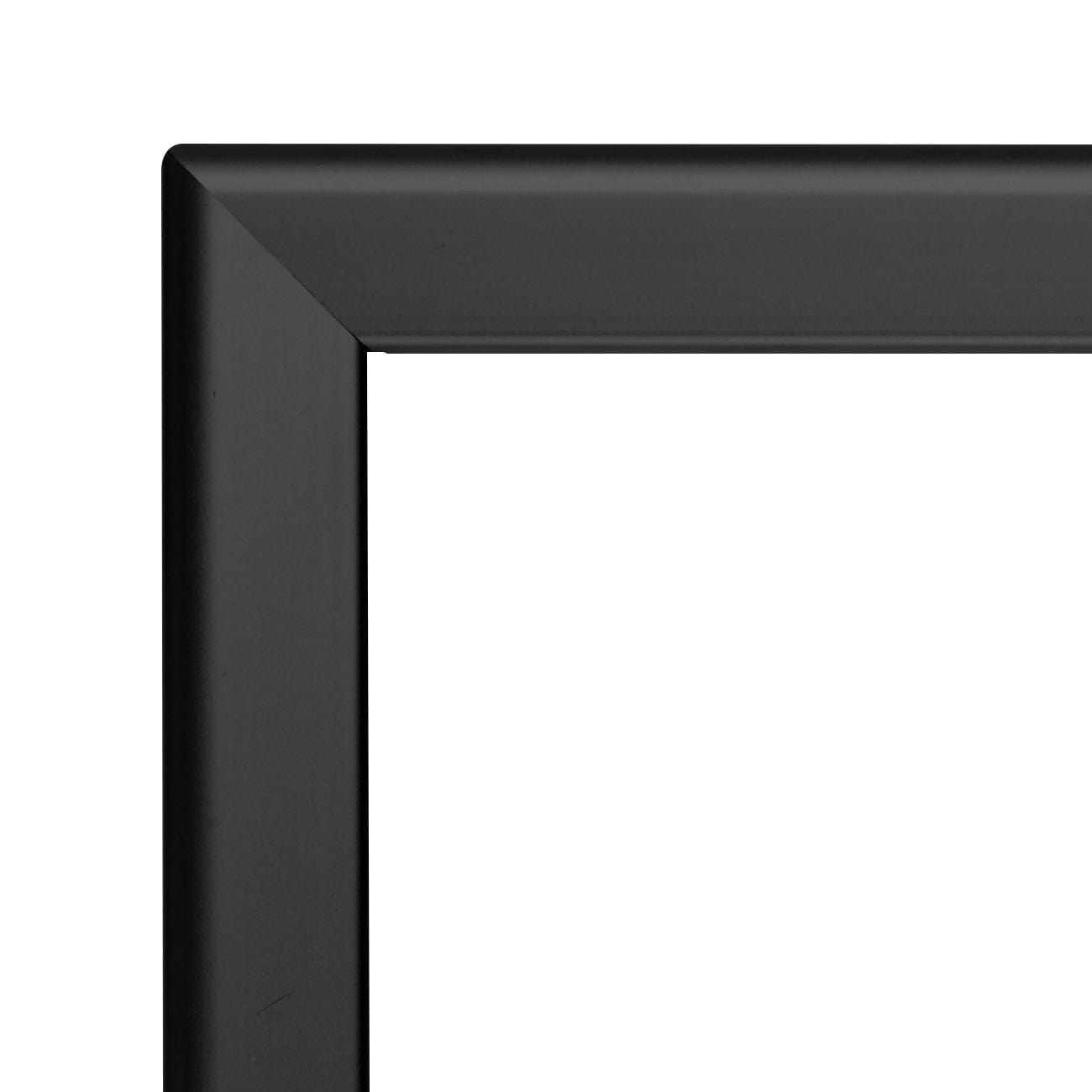 36x48 Black SnapeZo® Poster Snap Frame 1.25" - Snap Frames Direct