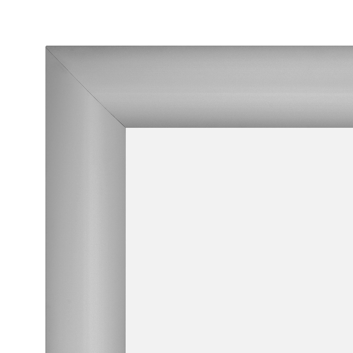 36x48 Silver SnapeZo® Snap Frame - 2.2" Profile - Snap Frames Direct