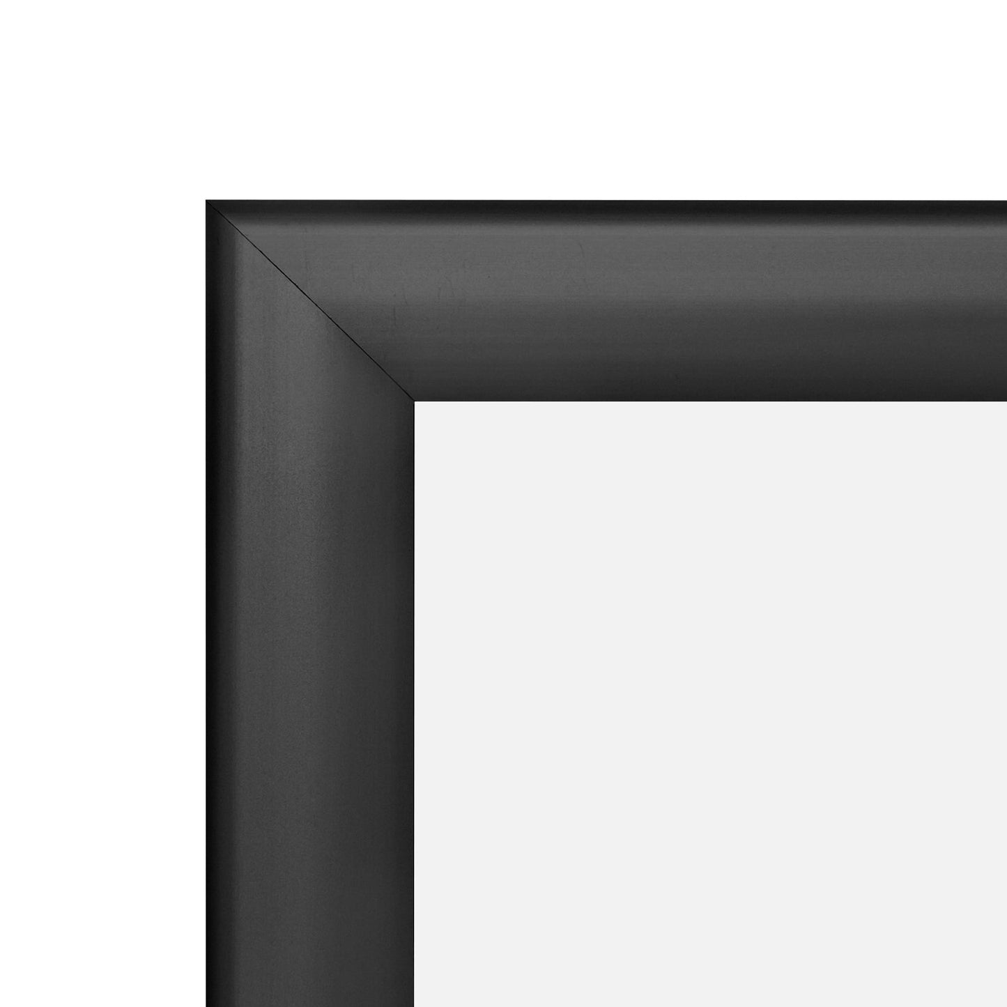 27x41 Black SnapeZo® Weather Resistant - 1.38" Profile - Snap Frames Direct