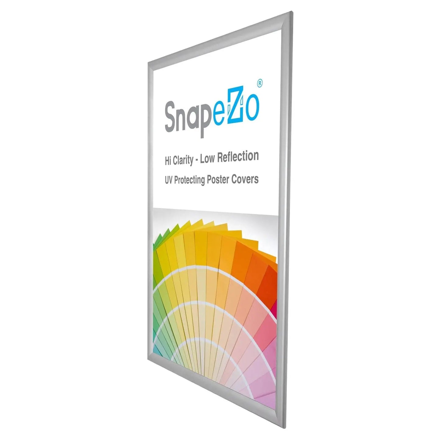 20x30 Silver SnapeZo® Weather Resistant - 1.38" Profile - Snap Frames Direct