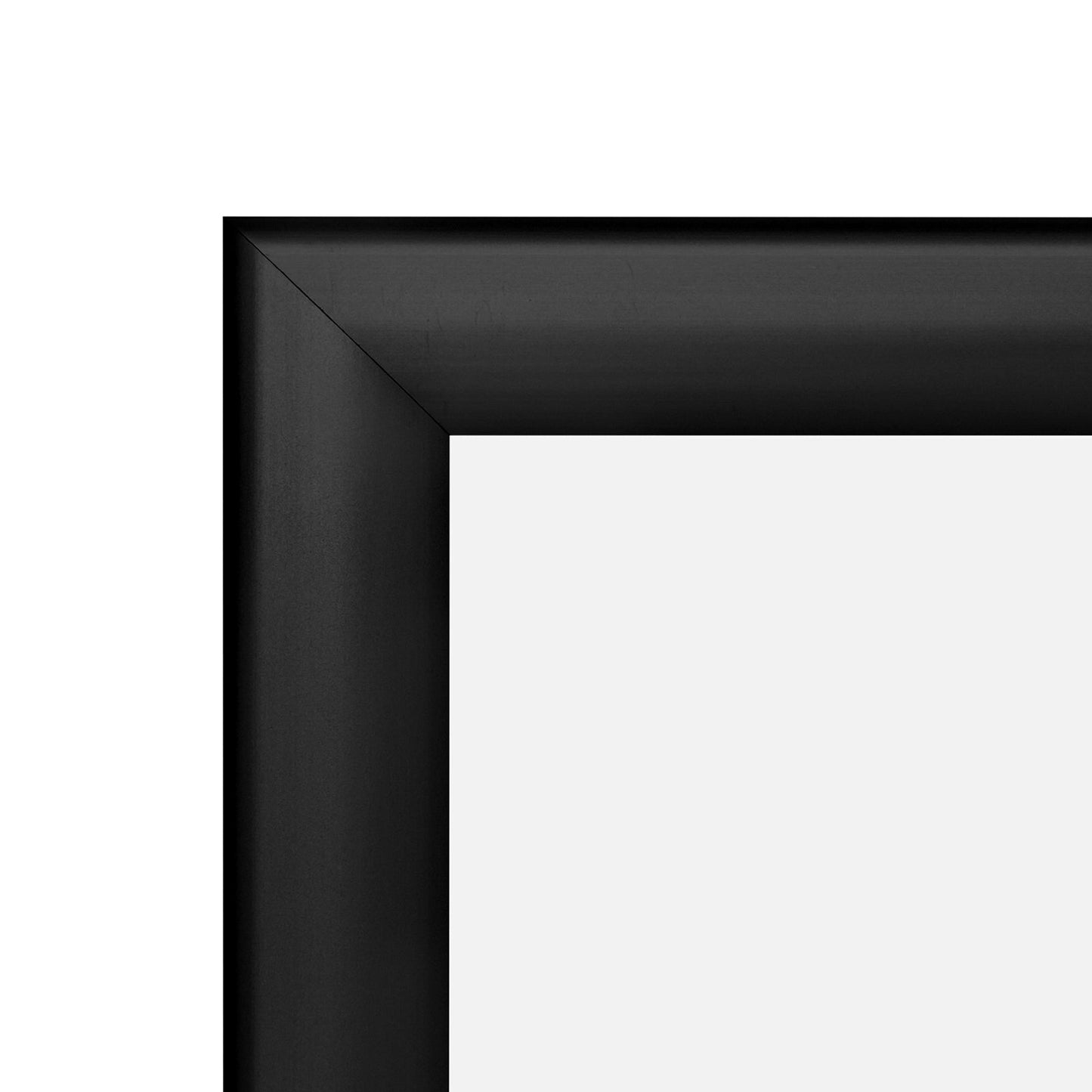 27x41 Black SnapeZo® Weather Resistant - 1.38" Profile - Snap Frames Direct